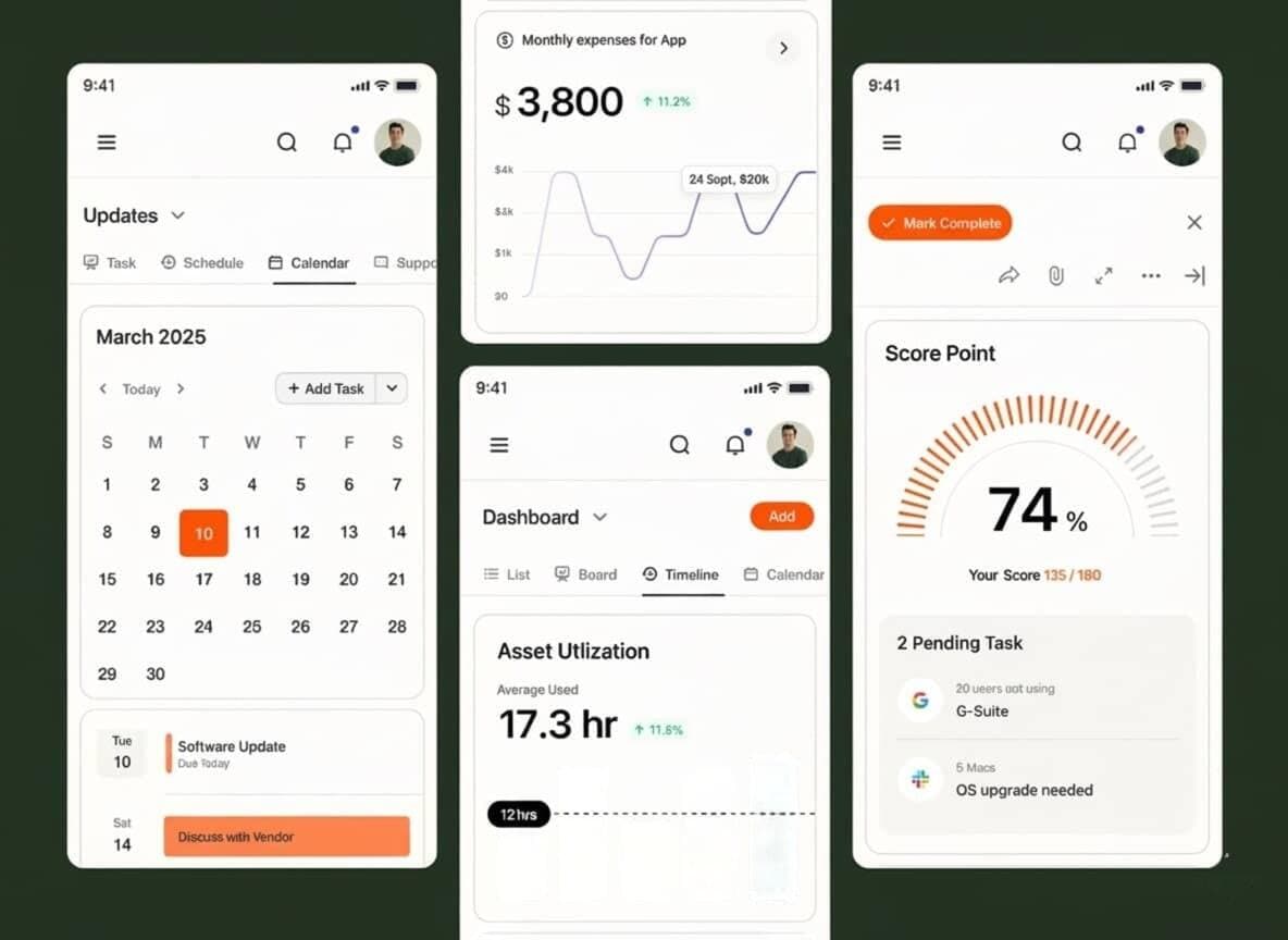 FinPilot mobile app preview
