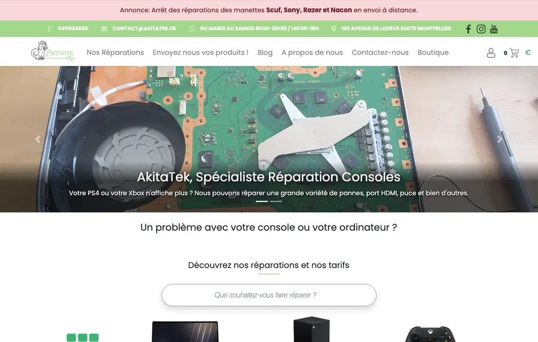 Akita Tek project screenshot