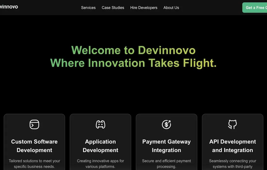 Devinnovo project screenshot