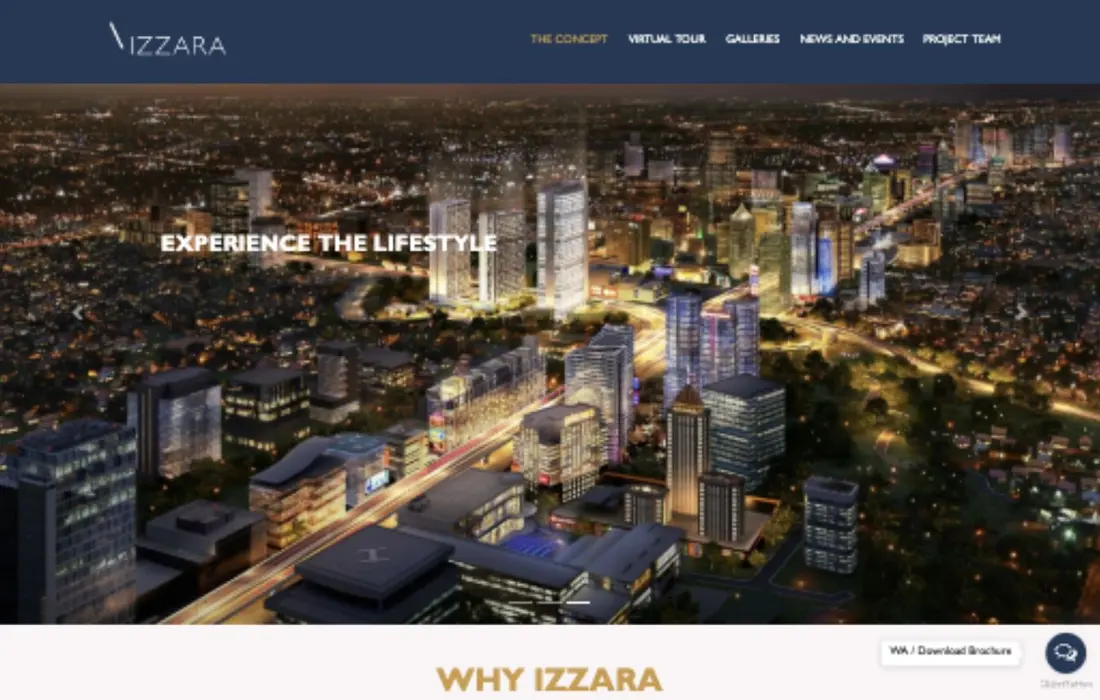 The Izzara project screenshot